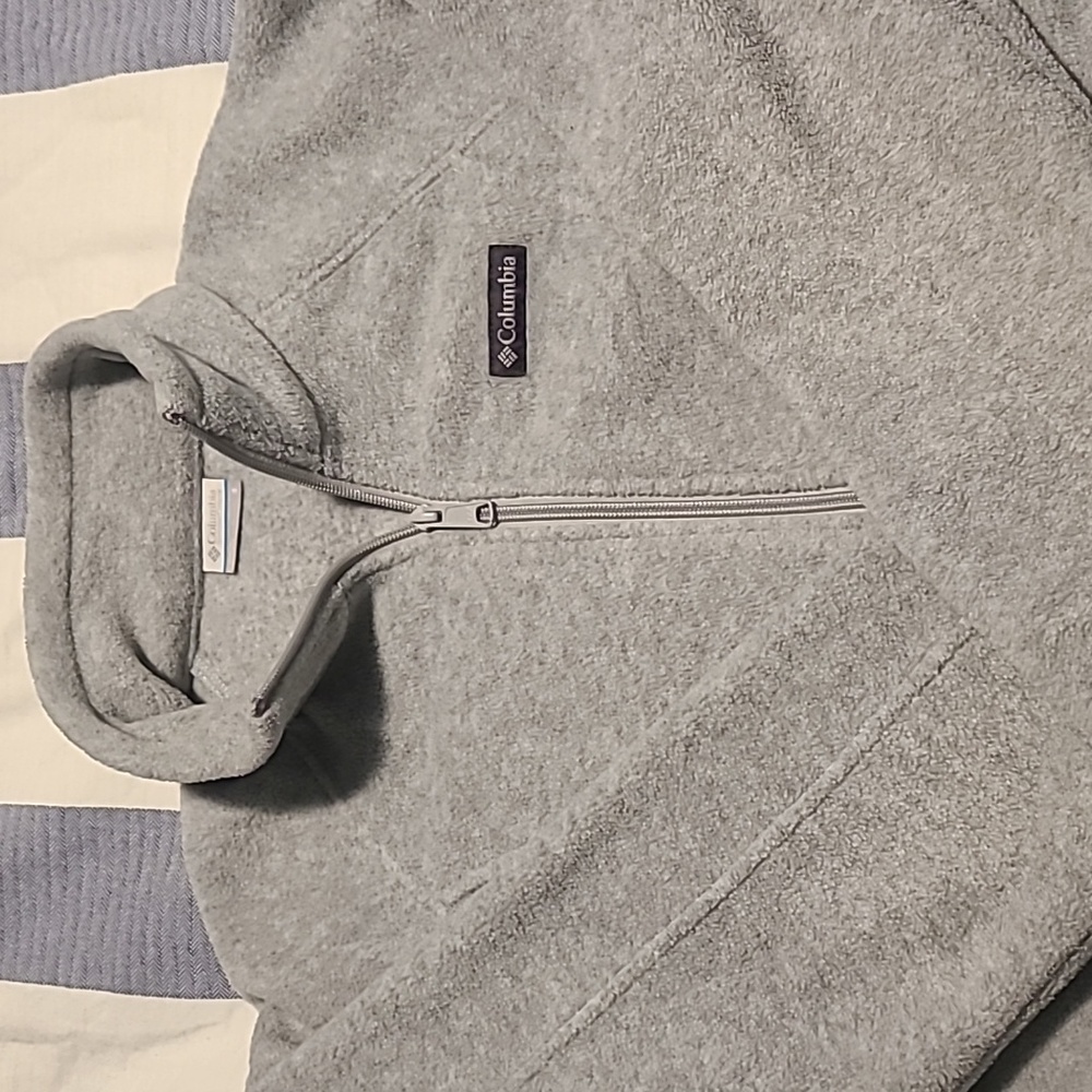 Columbia Gray Women's Benton Springs Full Zip Fleece Jacket